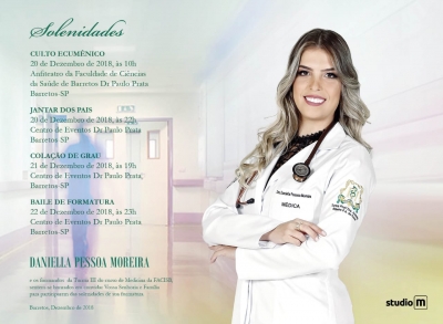 #formaturaDraDaniella