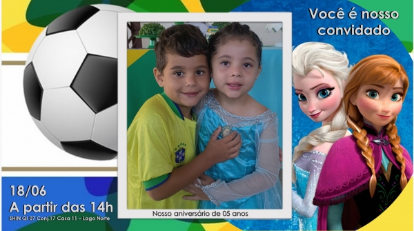 Aniversário de 05 Anos - Enzo e Ester