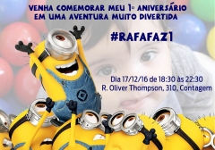 Aniversário Rafael